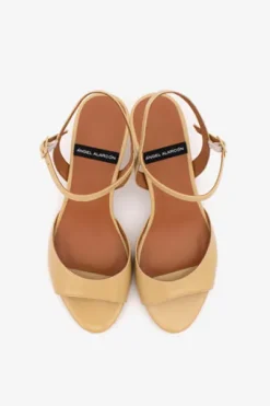 Angel Alarcon Beige Sling Back|26040BGE