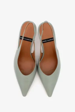 Angel Alarcon Green Sling Back|26023GRN