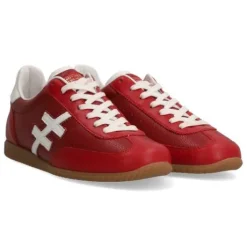 Another Trend Red and White Trainer|A0781817