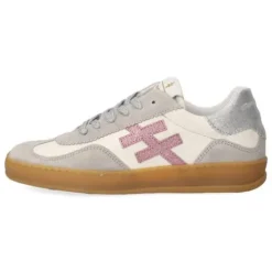 Another Trend Silver And Pink Trainer|A032C100