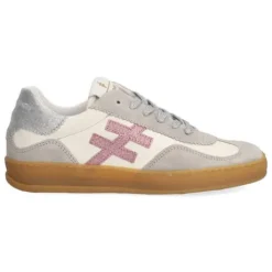 Another Trend Silver And Pink Trainer|A032C100