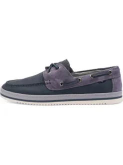 Ara Blue Comfort Boat Shoe|112090112