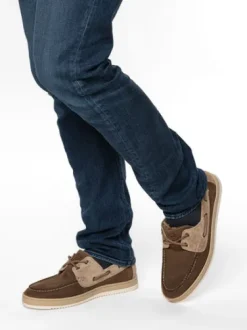 Ara Mocha Comfort Boat Shoe|112090114