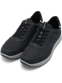 Ara Navy Wide Fit Trainer|112452322