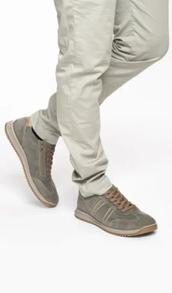 Ara Olive Green Comfort Trainer| 112050215