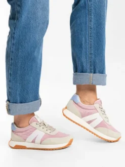 Ara Pink Wide Fit Comfort Trainer|122970215