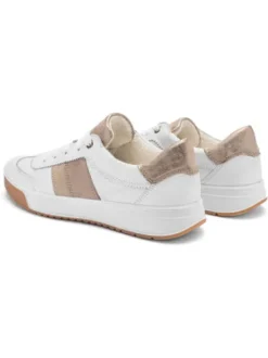 Ara White and Gold Trainer|125002804