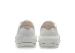 Ara White Platform Wide Fit Trainer|122300304B
