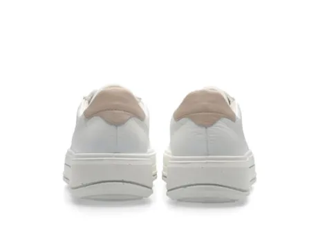 Ara White Platform Wide Fit Trainer|122300304B