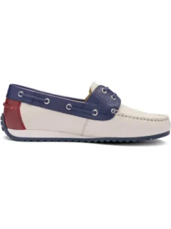 Ara White, Red and Blue Slip On|122770409