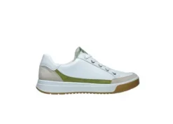 Ara White Wide Fit Platform Trainer |125000406W