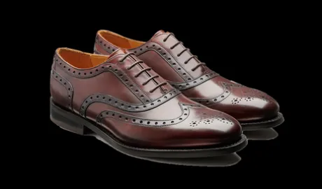 Barker Ossett -Formal Shoe Walnut.