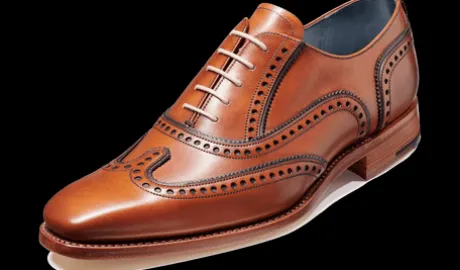 Barker Spencer Wide Fit Oxford Brogue