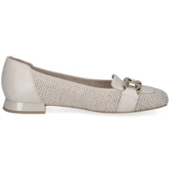 Caprice Beige Flat Pump|924201199