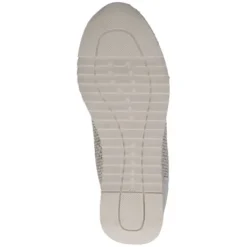 Caprice Beige Mini Wedge Loafer|924505199