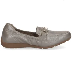 Caprice Metallic Stone Soft Leather Loafer|924654219