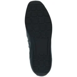 Caprice Navy Leather Loafer|924654877