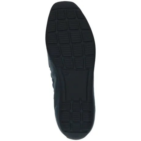 Caprice Navy Leather Loafer|924654877