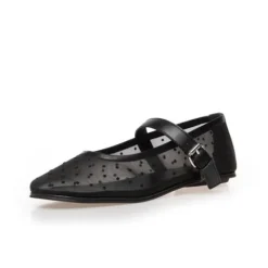 Copenhagen Black Net Mary Jane|CS8601BLK