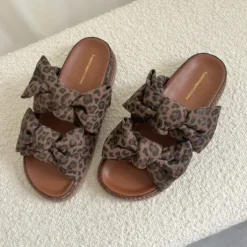 Copenhagen Leo Print Platform Mule|CS8336LEO