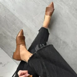 Copenhagen Tabacco Fringe Loafer|CS8585TAB