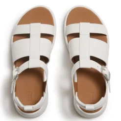 Fitflop Urban White Fisherman Sandal|HV1194