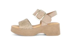 Gabor Beige Platform Sandal|8452644