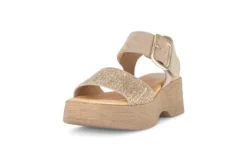 Gabor Beige Platform Sandal|8452644