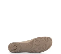 Gabor Brown Leather Comfort Slip On|8609043