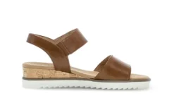 Gabor Brown Strap Sandal| 8275053