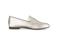 Gabor Gold Flat Loafer|8521362