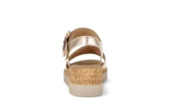 Gabor Gold Wedge Sandal|8270682