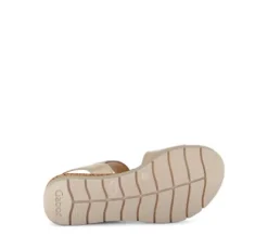 Gabor Gold Wedge Sandal|8270682