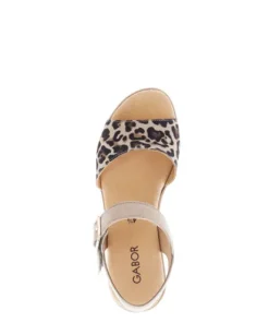 Gabor Leo Print Wedge Sandal|8465132