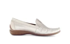Gabor Light Gold Wide Fit Slip On|8609082