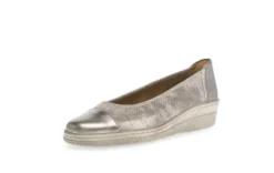 Gabor Metallic Bronze Mini Wedge Pump|8604262