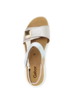 Gabor Metallics Wedge Sandal|8458262