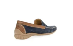 Gabor Navy and Tan Comfort Slip On|8609046B