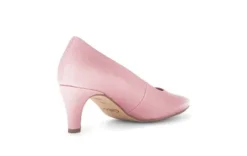 Gabor Pink Leather Pump|8139020