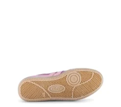 Gabor Pink Suede and Textile Trainer|8330013