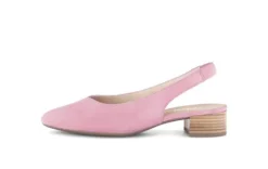 Gabor Soft Pink Suede Sling Back|8152010