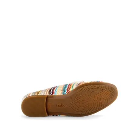Gabor Stripe Multicolour Trendy Loafer|8521441