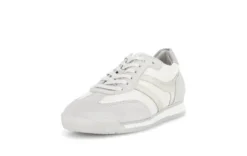 Gabor White and Grey Comfort Trainer|8343011