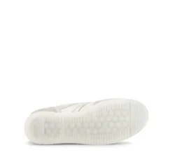 Gabor White and Grey Comfort Trainer|8343011