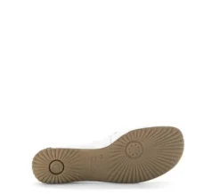 Gabor White and Silver Comfort Slip On|8609050W