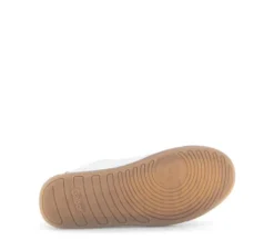 Gabor White and Tan Wide Fit Trainer|8654560