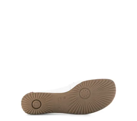 Gabor White, Red and Navy Slip On|8609069W