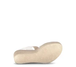 Gabor White Wedge Sandal|8477120