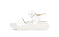Gabor White Wedge Sandal|8461020