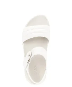 Gabor White Wedge Sandal|8461020